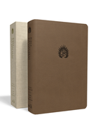 Bible d'étude de la foi réformée - Couverture brun clair similicuir