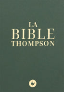 Bible d'étude Thompson  version Colombe - Couverture rigide verte avec onglets