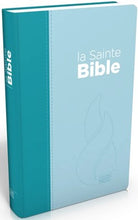 Load image into Gallery viewer, NEG compact Bible Soft cover duo canvas lagoon blue and sky blue
