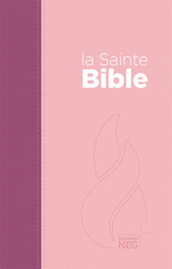 NEG Bible compact soft cover duo canvas pink and purple