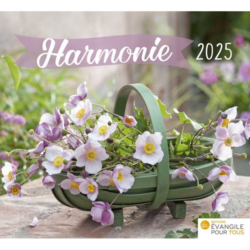 Mini Calendrier 2025 - Harmonie