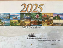 Load image into Gallery viewer, 2025 CALENDAR -GOSPEL OF PEACE FRENCH
