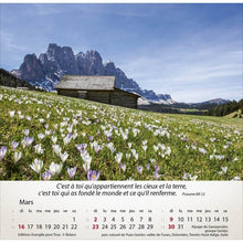 Charger l&#39;image dans la galerie, CALENDRIER DE BUREAU 2025 - Montagnes
