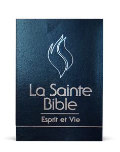 Segond Bible 1910 - Spirit and Life, midnight blue imitation leather, tabs, silver edge, tabs