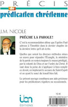 Load image into Gallery viewer, Handbook of Christian Preaching - J.M. Nicole
