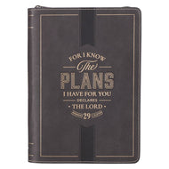 Journal Classic with zipper - I Know the Plans (Jer. 29:11)