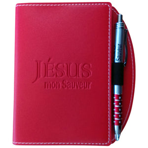 Journal - Petit - Jesus Sauveur curette avec stylo