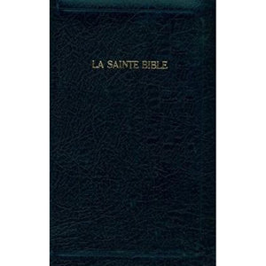 Bible Louis Segond - bleue fermeture éclaire