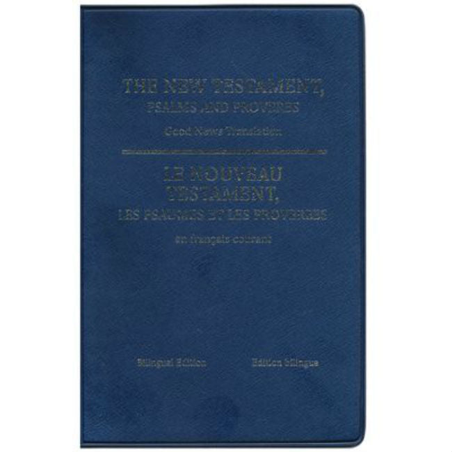 Nouveau Testament, Psaumes et Proverbes français/anglais