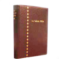 Bible small, duotone cream brown
