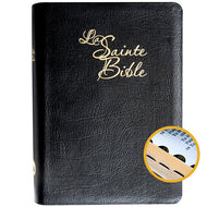 Bible Louis Segond 1910- Large character tabs and words of Jesus in red