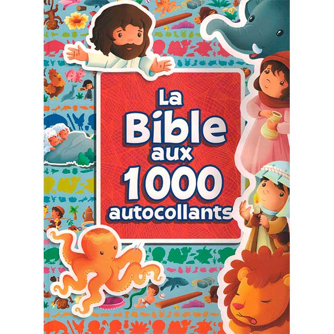 The Bible with 1000 stickers