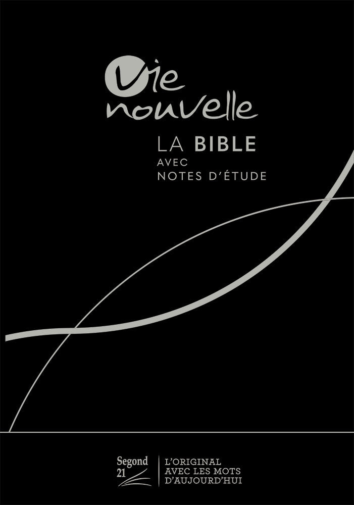 Bible Vie nouvelle - rigide noire