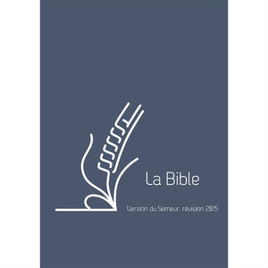 Compact Sower Bible - Blue Linen