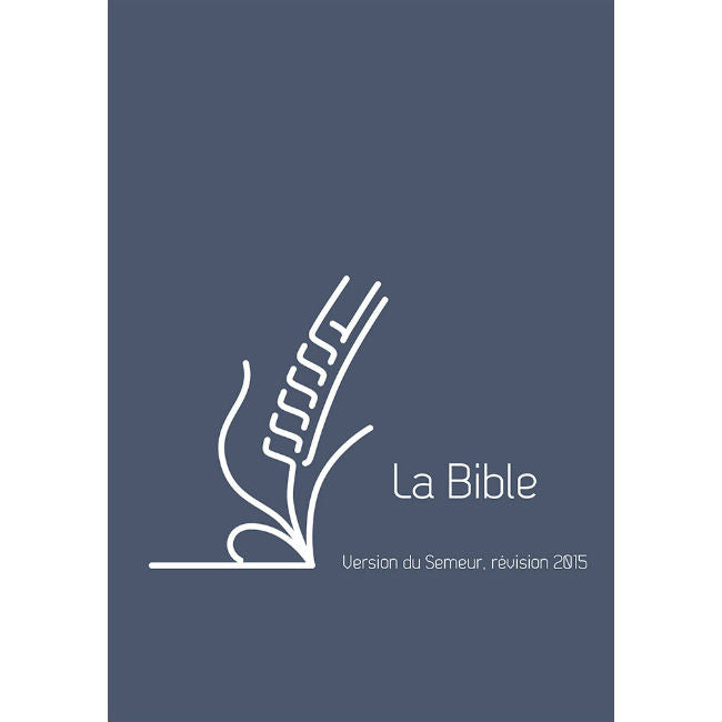 Compact Sower Bible - Blue Linen