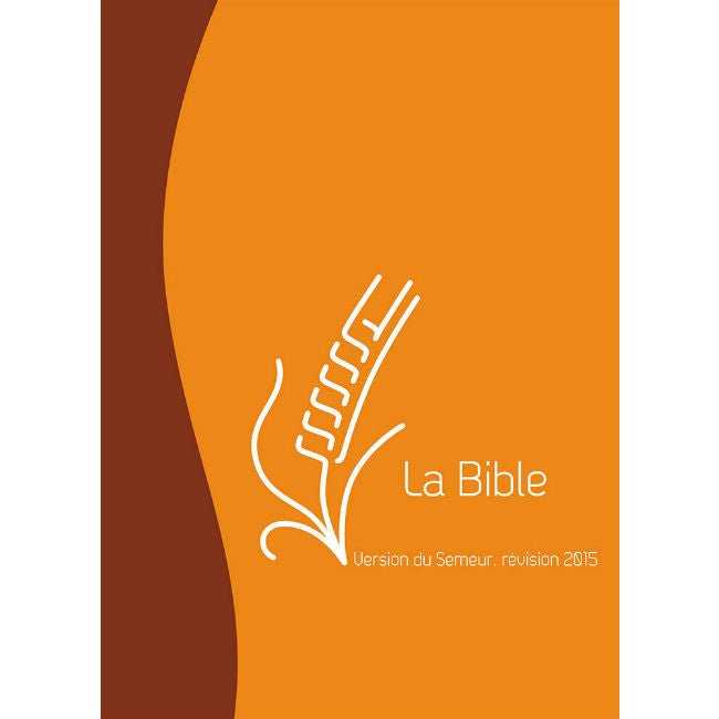 Bible Semeur Compact  - Vivella Marron/Orange