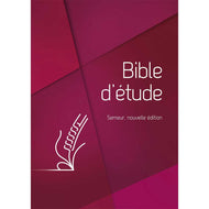 Bible Semeur d’étude- Rigide Rouge