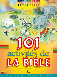 101 Bible Activities - With Color Stickers
