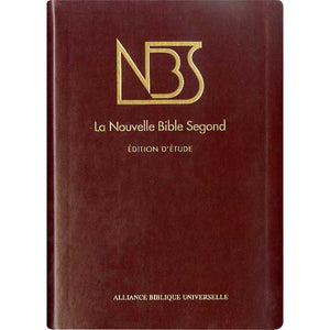 La Nouvelle Bible Segond Édition d’Étude