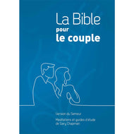 Bible pour le couple - Couverture rigide Bleue