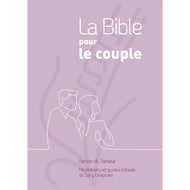 La Bible pour le couple - Couverture rigide mauve