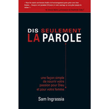 Charger l'image dans la galerie, Dis seulement la Parole

