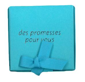 Promises for you - ocean blue