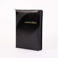 Bible Louis Segond 1910 - Medium characters medium black tabs and zipper