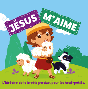 Jésus m'aime - Livre en tissu