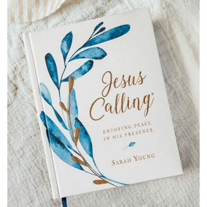 Jesus Calling - Large Text Cloth Botanical Cover