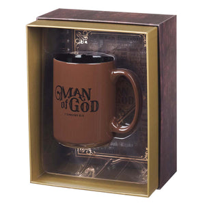 Man of God Mug and Journal Boxed Gift Set