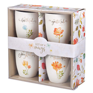 Grateful Ceramic Mug Set
