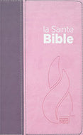 The Holy Bible Segond NEG version - vivella duo pink/purple